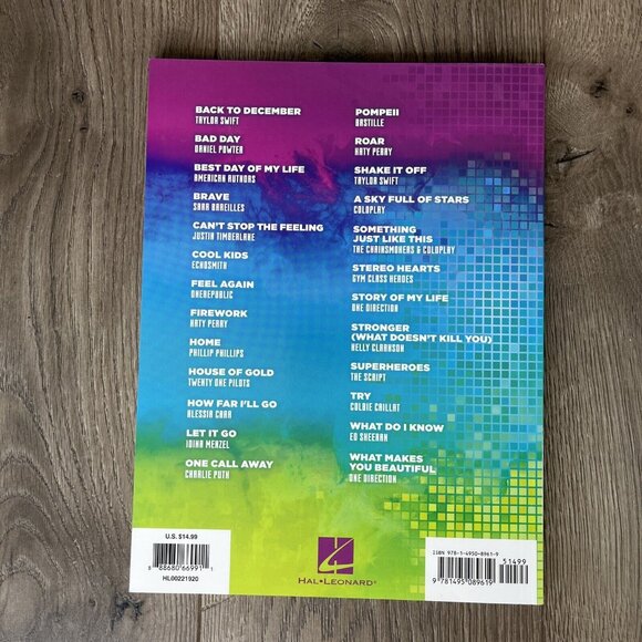 Pop Songs for Kids Sheet Music Easy Piano SongBook NEW Hal Leonard - Picture 3 of 6